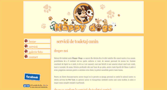 Desktop Screenshot of happy-dogs.ro